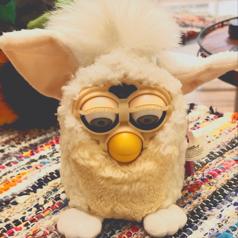 Rare White 1998 Furby
